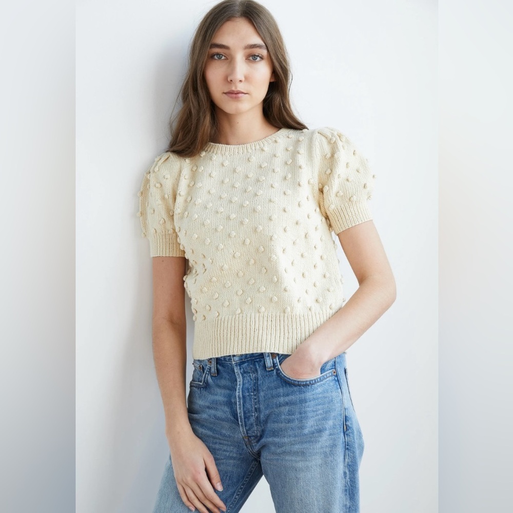 Misha and Puff Popcorn 100% Prima Cotton Sweater